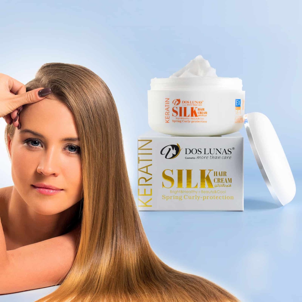 Dos Lunas Keratin Silk Hair Cream 248 mL – Dos Lunas Cosmetics