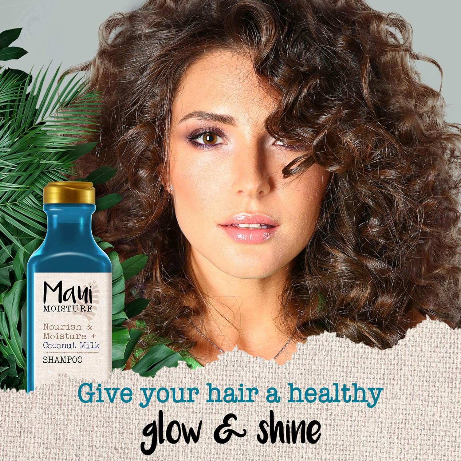 Maui Nourish & Moisture + Coconut Milk Shampoo, For Dry Hair No Sulfates 385 Ml - Image 3